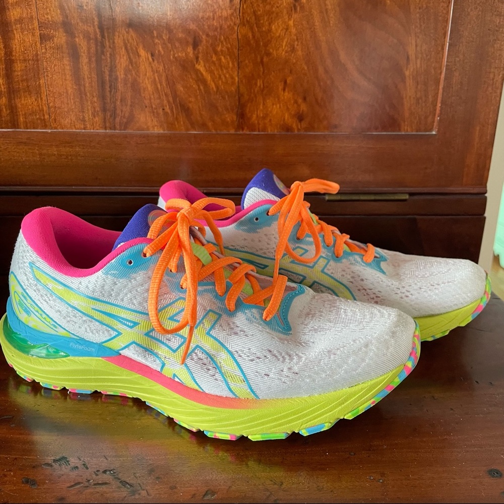 ASICS Gel-Cumulus 23 Mesh Knit Running Shoes EUC Size 8